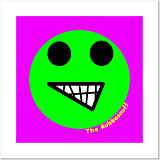 Green Smiley Guy Posters and Art